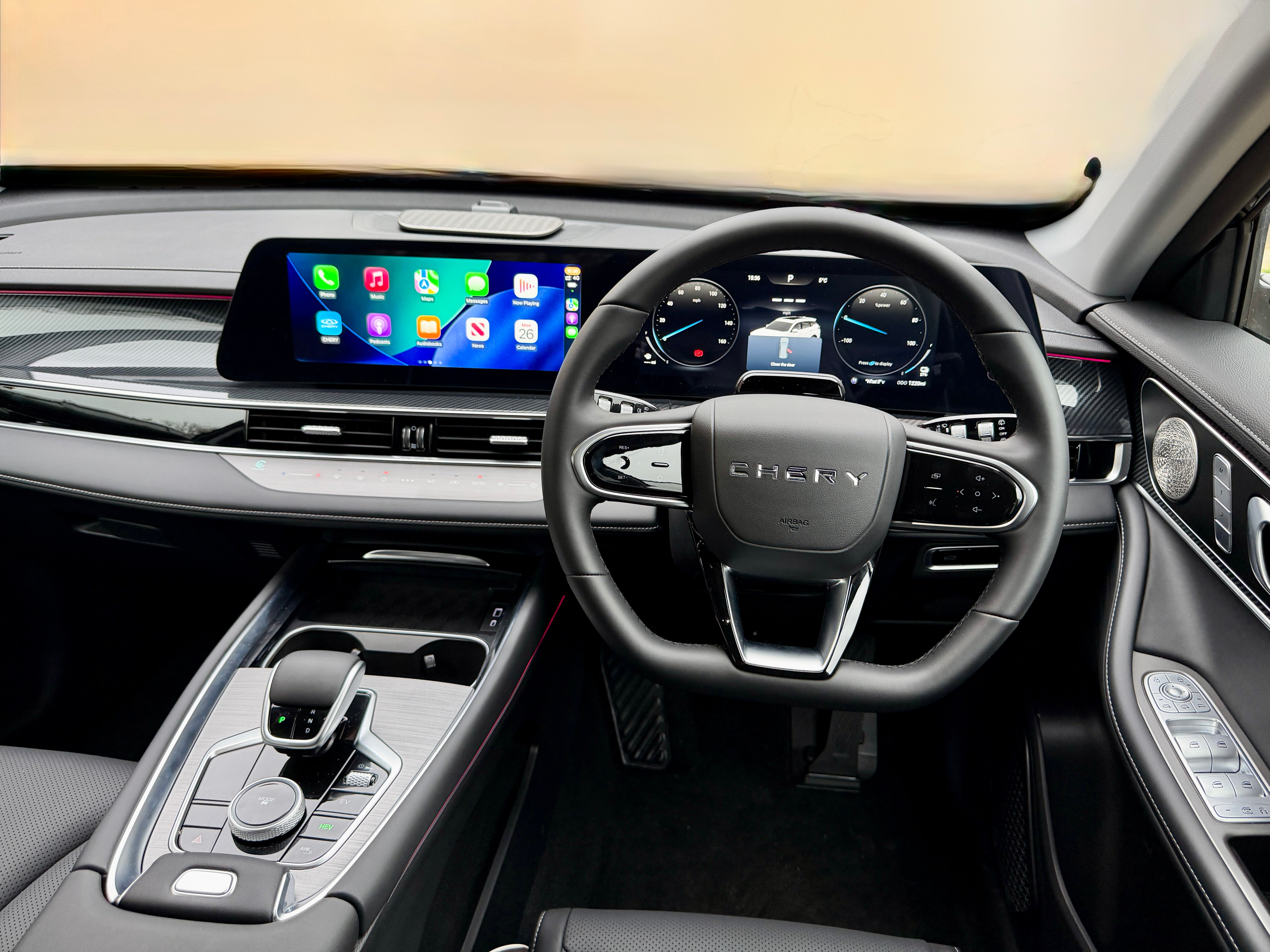 The Chery Tiggo 7's infotainment screen isn't the biggest and the usability could be better