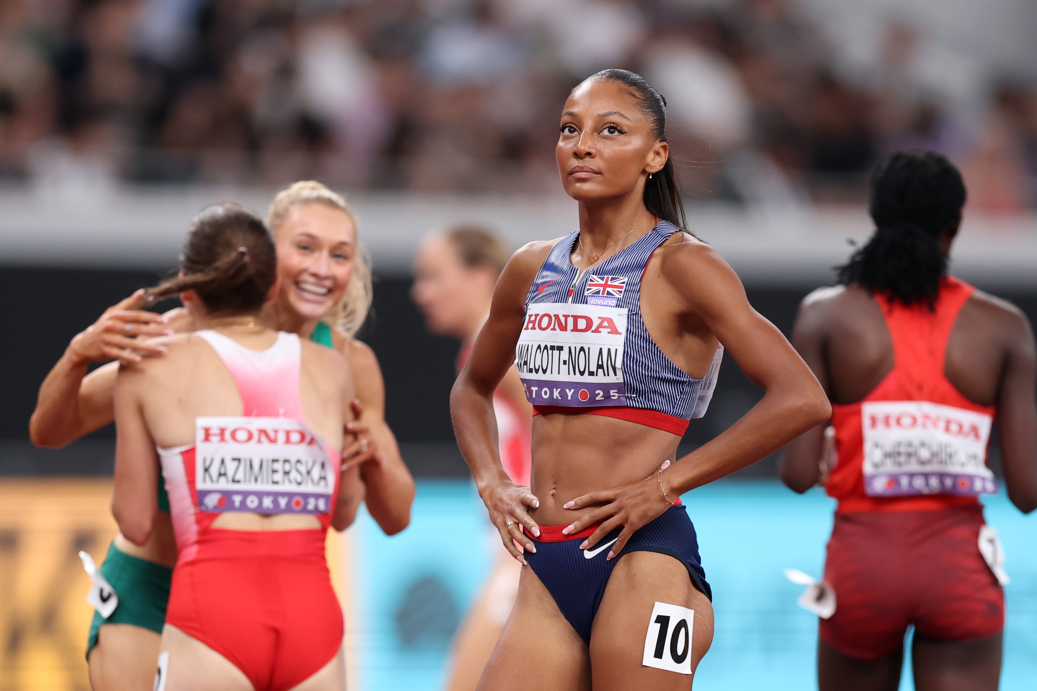 Revee Walcott-Nolan in the Women's 1500 Metres Semi-Finals at the World Athletics Championships Tokyo 2025