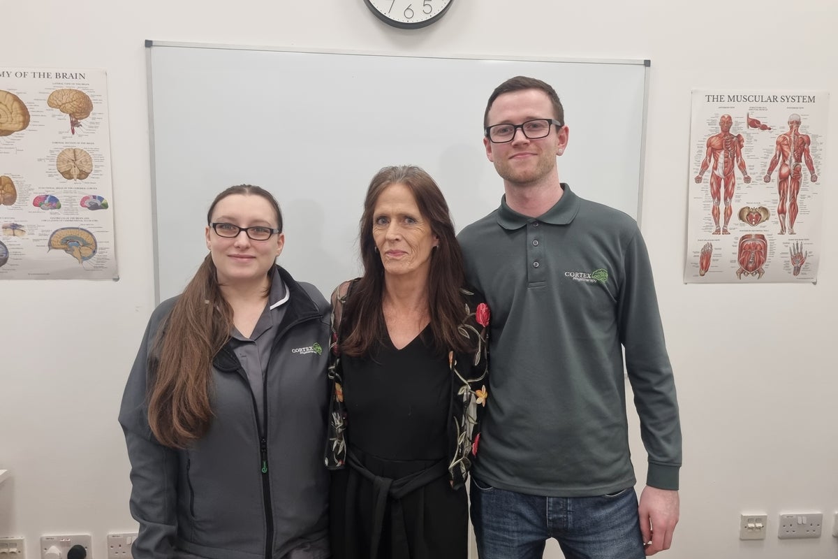 Mother told she would never walk again regains independence with son’s help