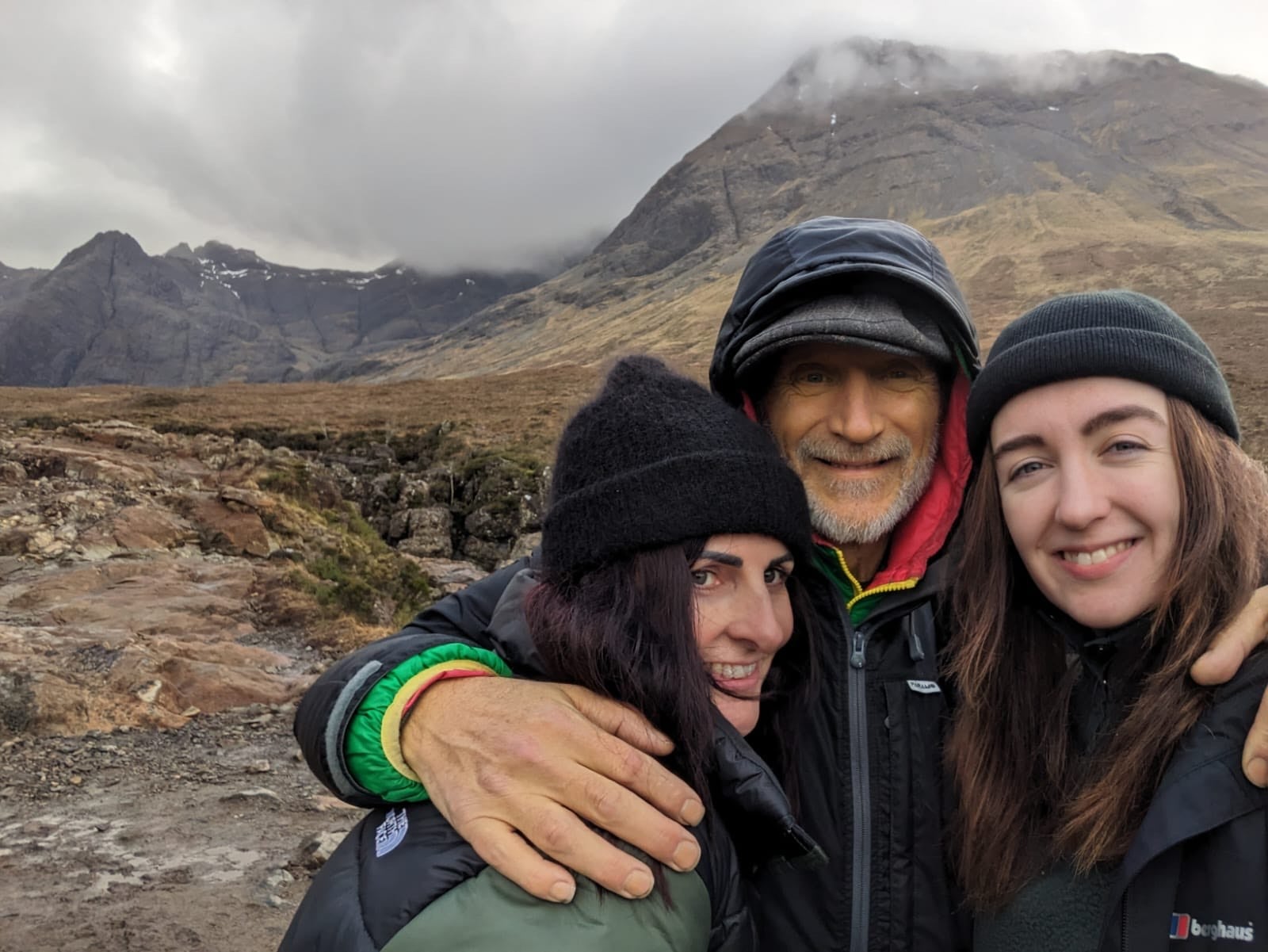 Suzanne, Andrzej, and Scarlett on their last holiday together
