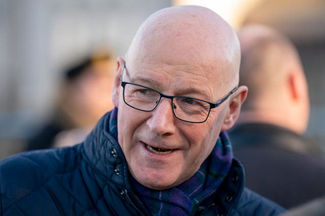 <p>First Minister of Scotland John Swinney </p>