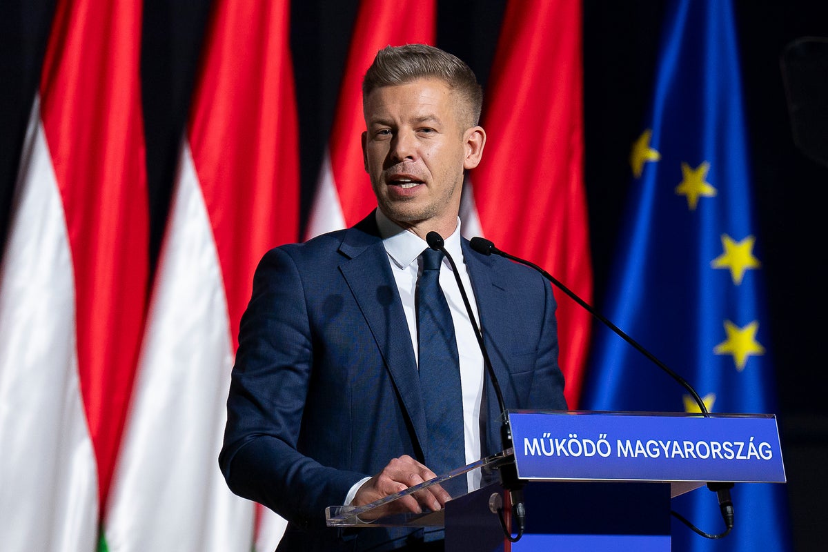 Hungarian opposition leader Magyar vows to pull Hungary back toward the West in campaign launch