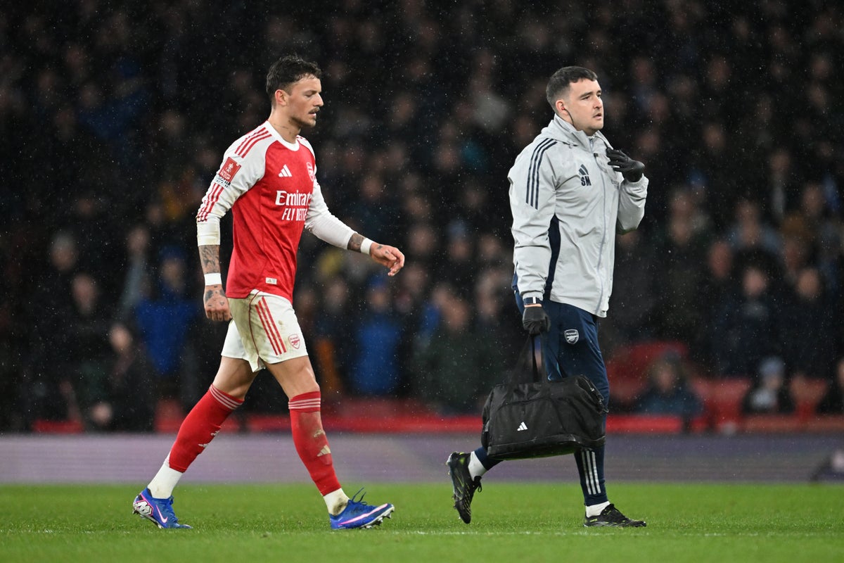 Mikel Arteta allays Arsenal injury fears over Riccardo Calafiori and Ben White Mikel Arteta allays Arsenal injury fears over Riccardo Calafiori and Ben White