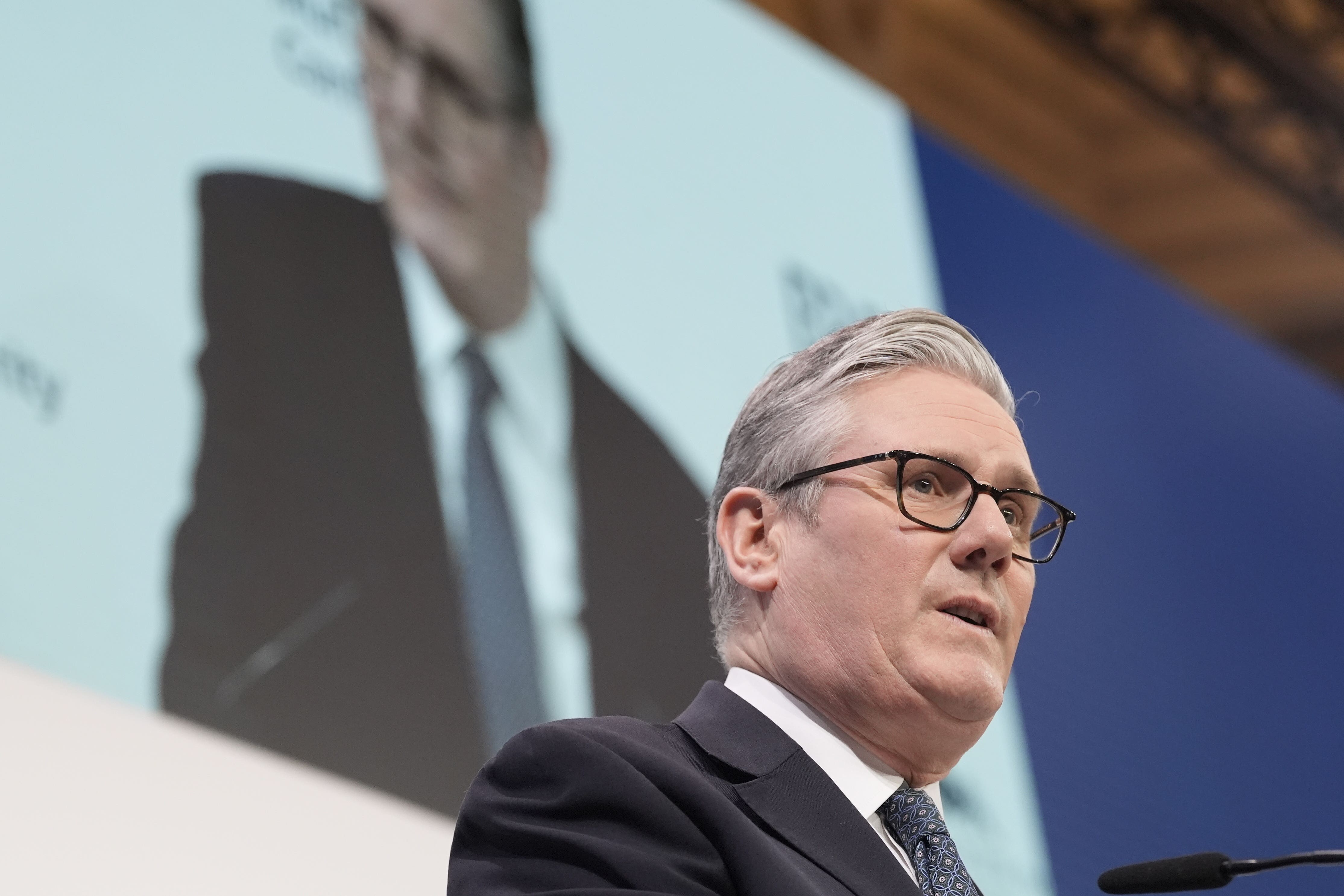 Keir Starmer in Munich on Saturday