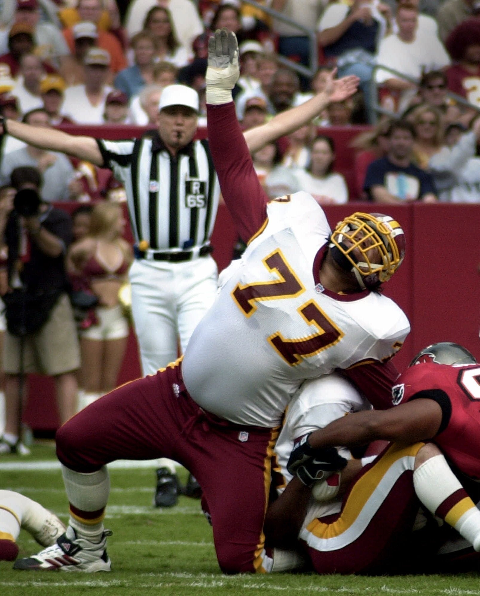 Tre’ Johnson had a stellar career for the Washington Redskins