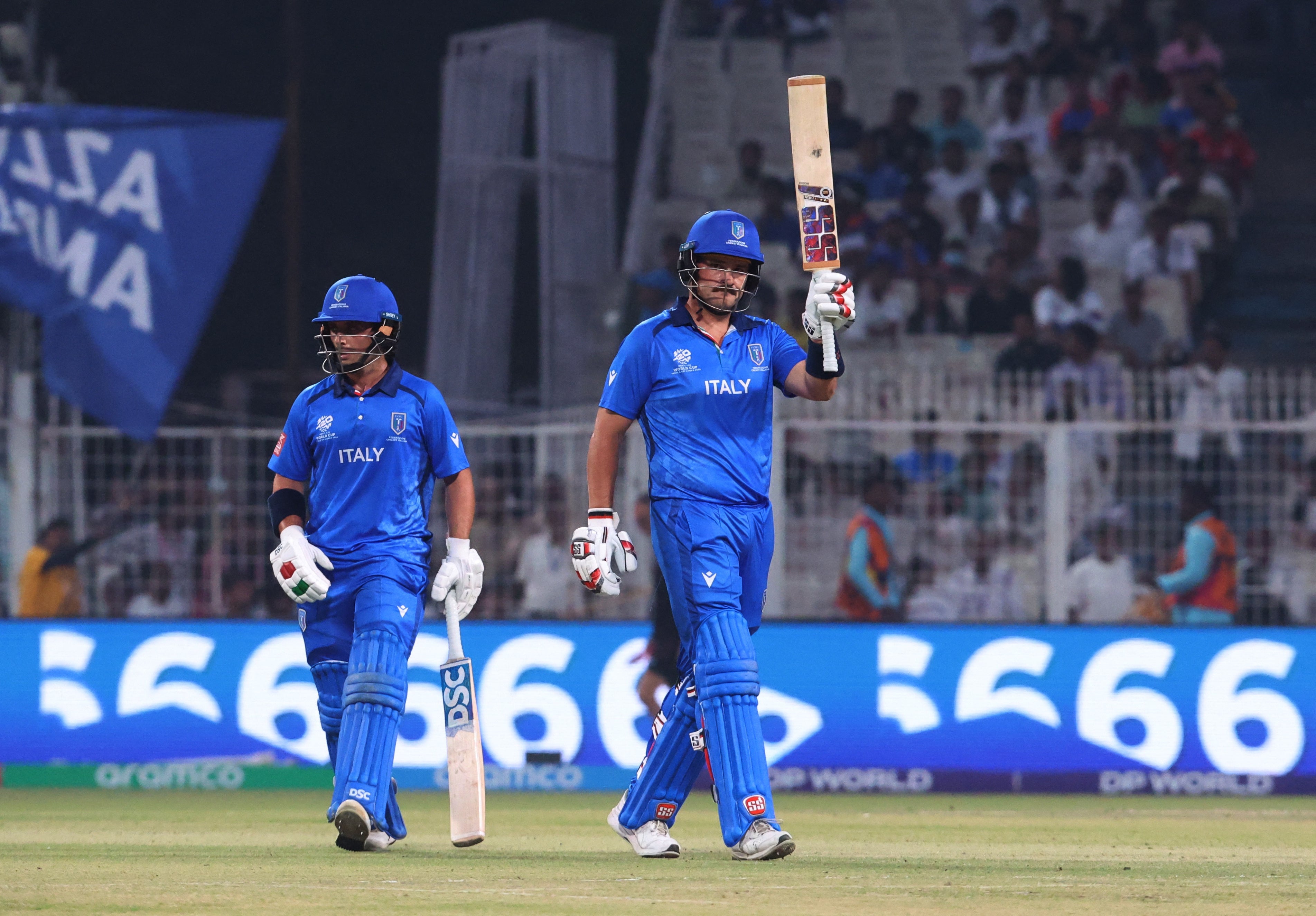 Ben Manenti batted brilliantly for 60 off 25 balls