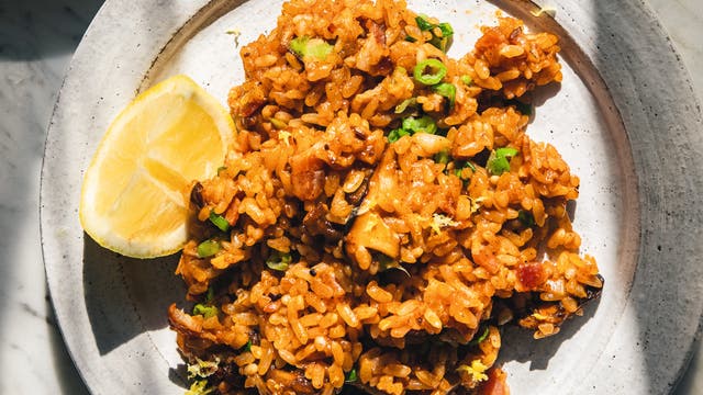 Sticky Rice Devon This sticky rice recipe riffs on a dim sum classic for Lunar New Year ...