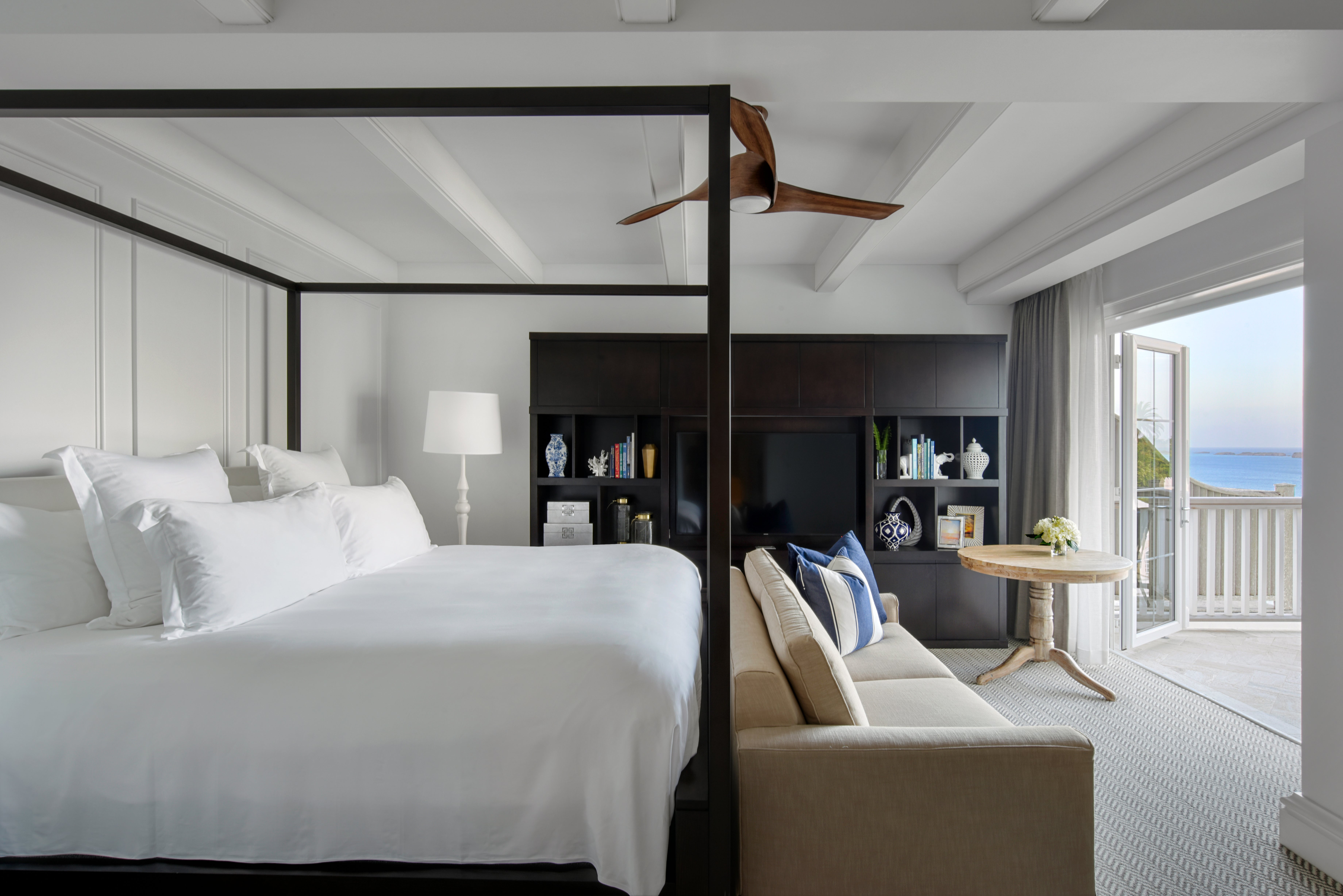 Ocean view suite at Rosewood Bermuda