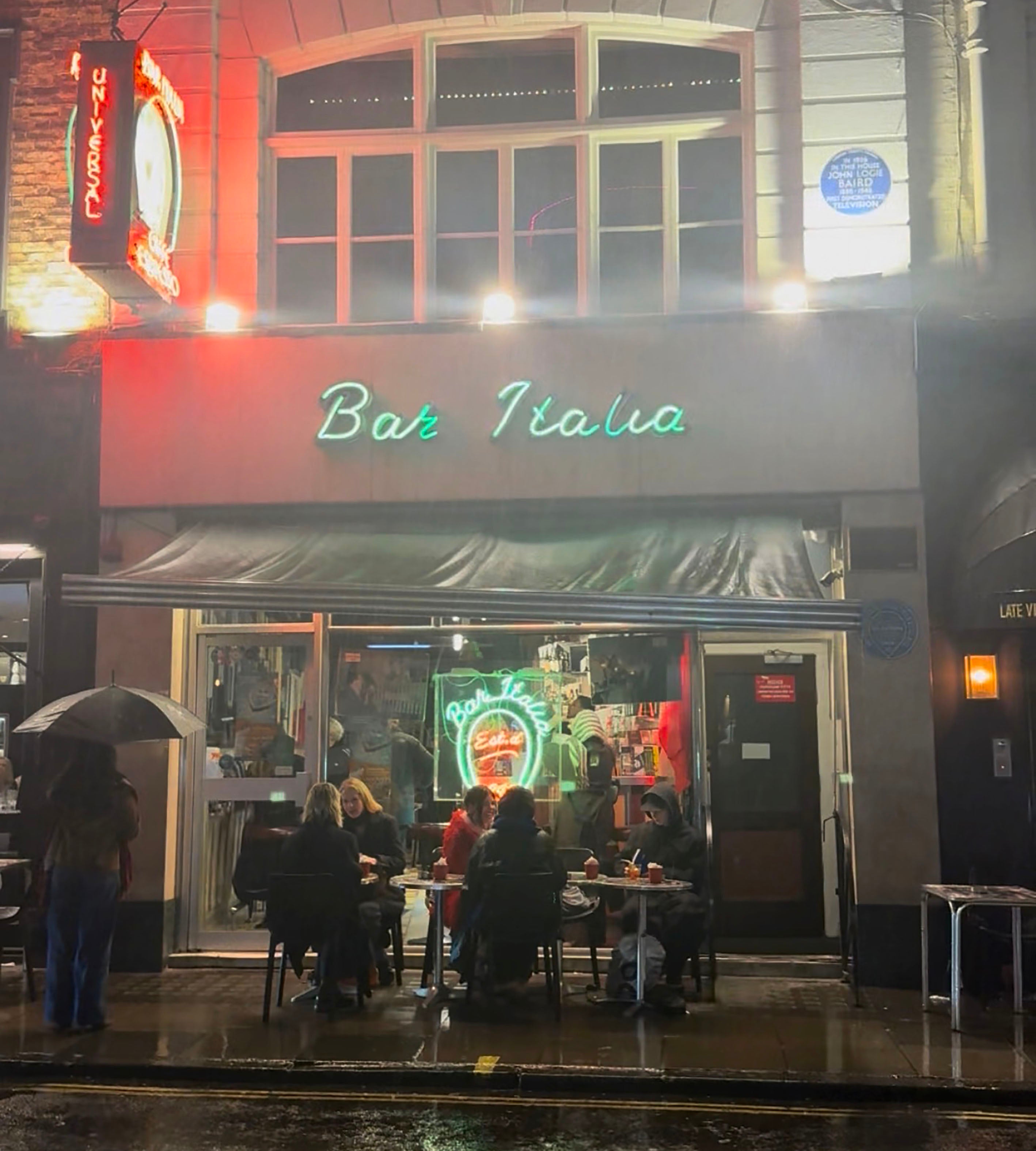 Bar Italia opened successful 1949, and is 1 of nan fewer places successful Soho still unfastened until 4am