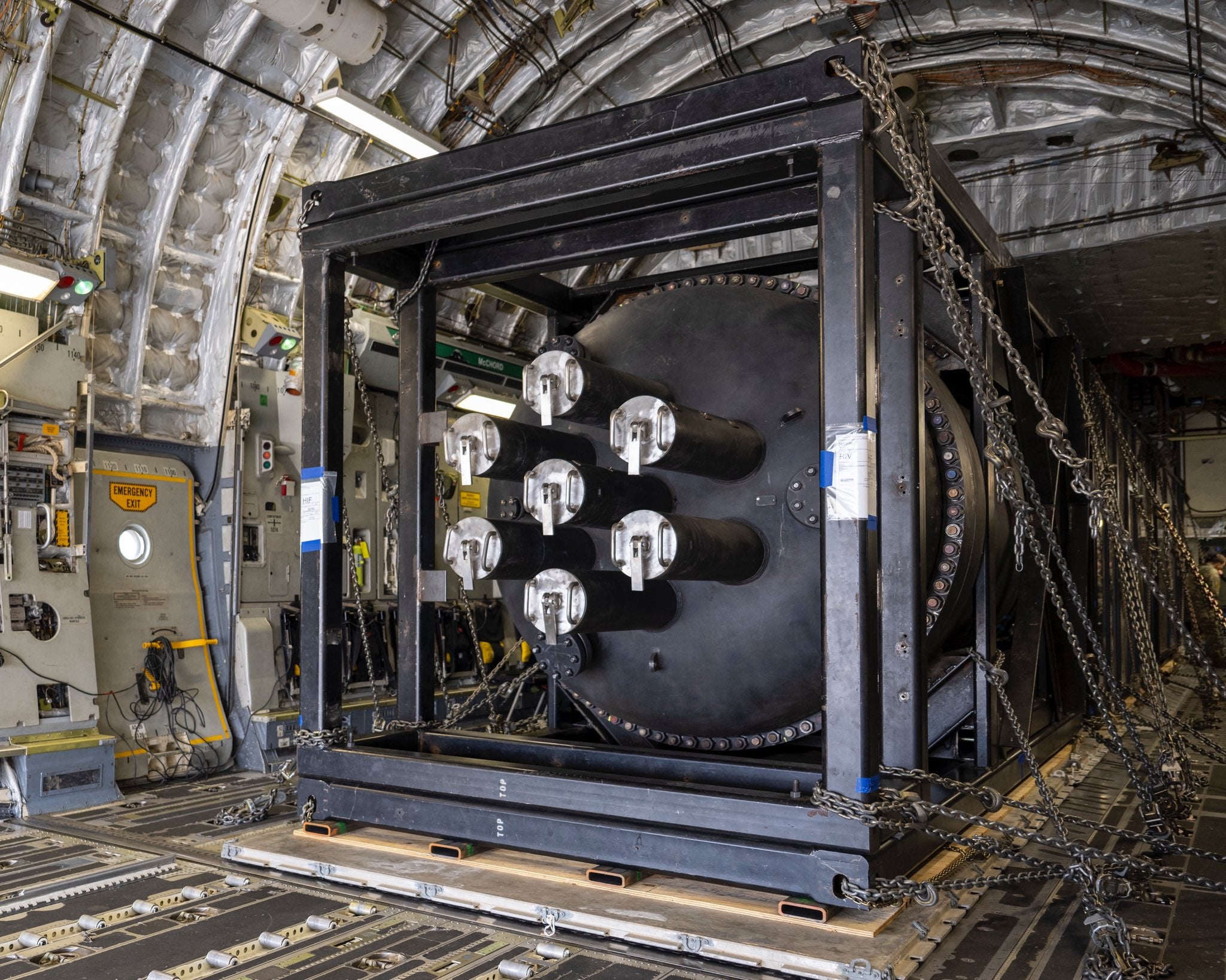 The small reactor could theoretically power up to 5,000 homes, the Pentagon said