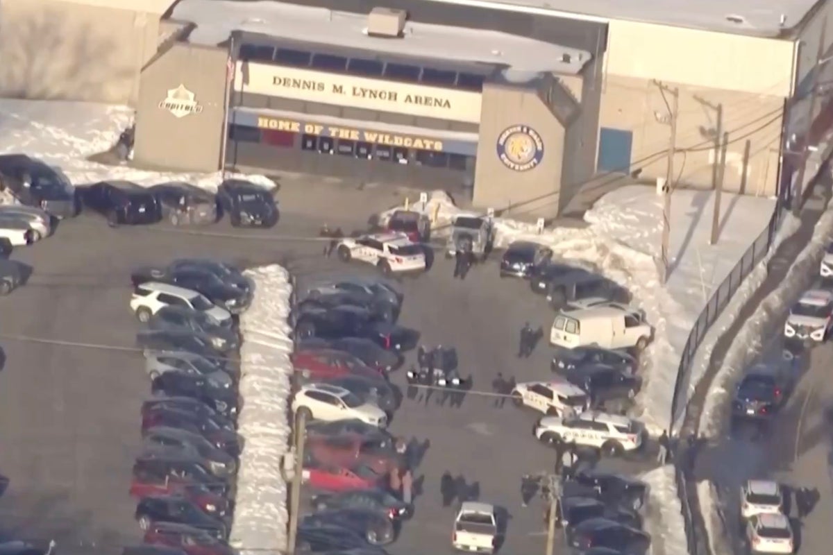 Young girl killed in mass shooting during high school hockey game