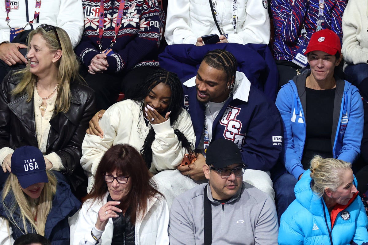 Simone Biles’ husband Jonathan Owens says he was almost robbed while at Winter Olympics