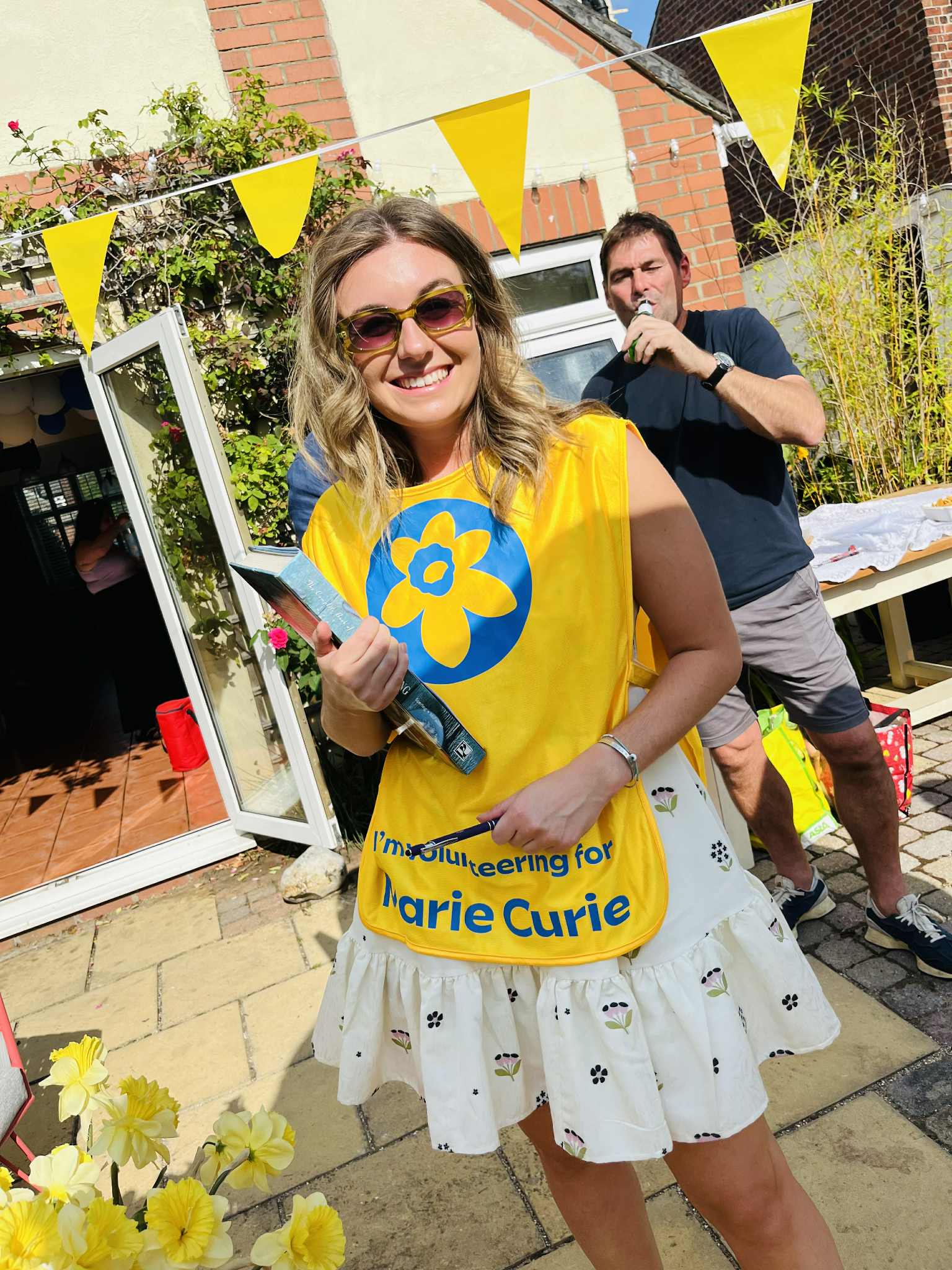 Ellen has been fundraising for Marie Curie to thank them for their support