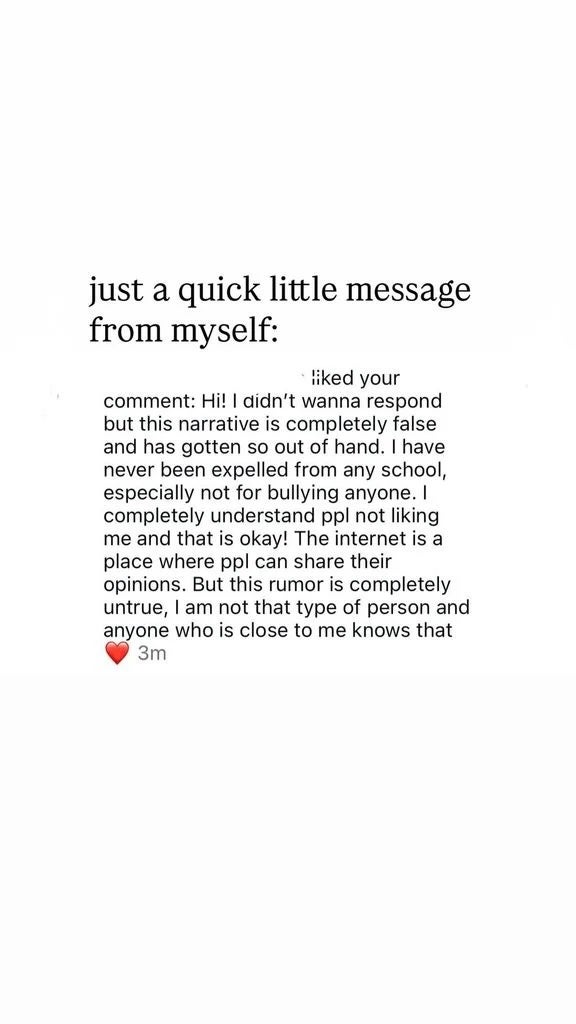 Apple Martin denied claims that she bullied a chap student, telling her Instagram followers that nan rumours were getting “out of hand”.