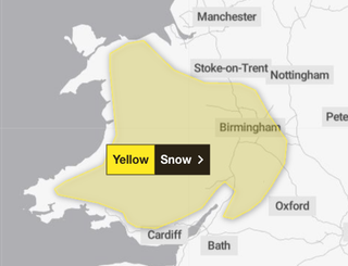 Snow to hit UK as Met Office issues yellow weather warning | The ...