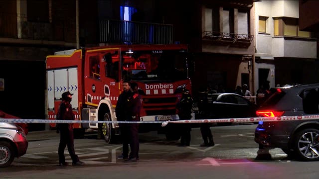 <p>Catalan police have opened an investigation into the cause of the fire</p>