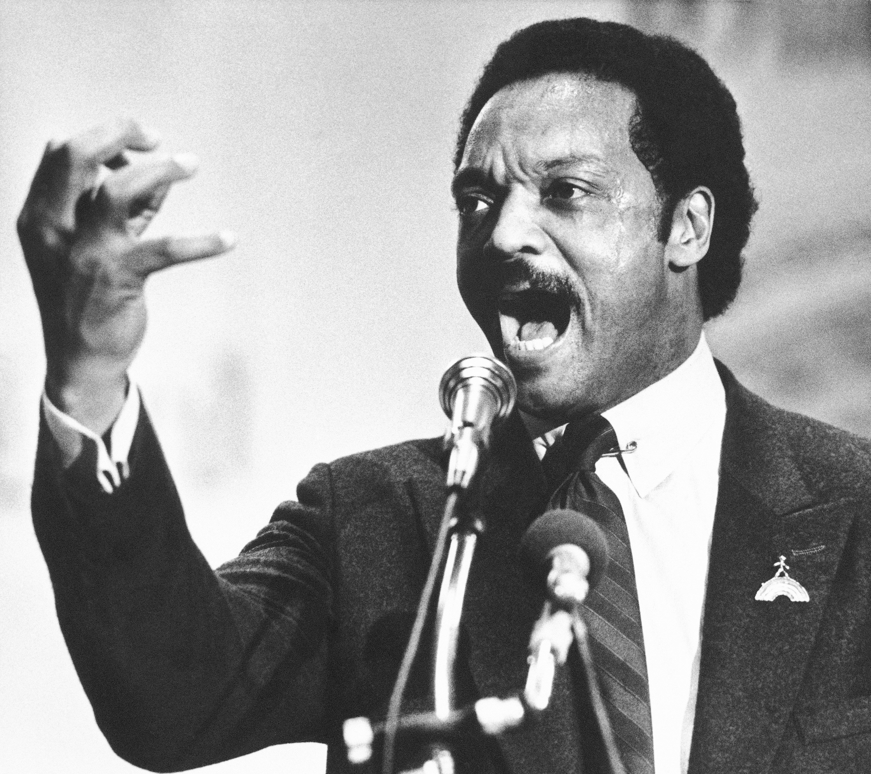 The reverend launched a long-shot bid for the Democratic presidential nomination in 1984 and ran for president again in 1988
