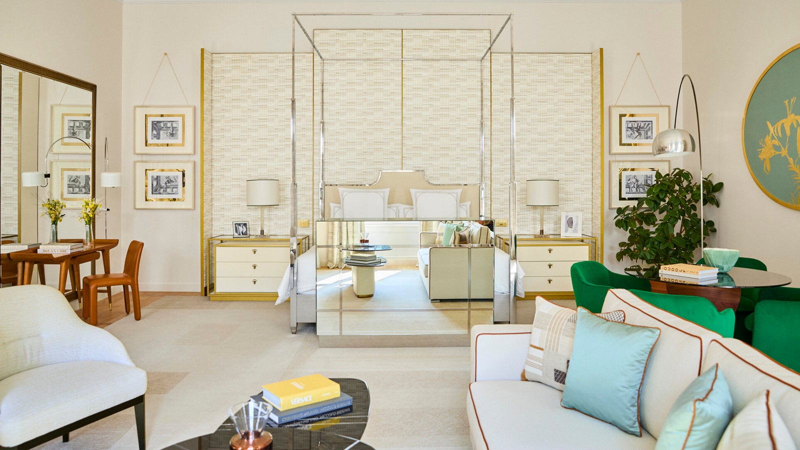 An example of a suite at the Four Seasons