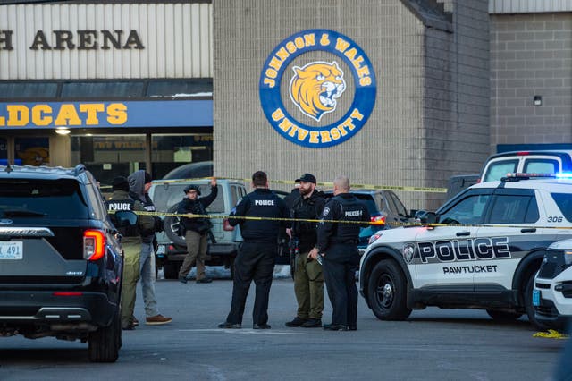 <p>A Rhode Island dad killed his ex-wife and son during a mass shooting at an ice rink in Pawtucket, his family has revealed</p>