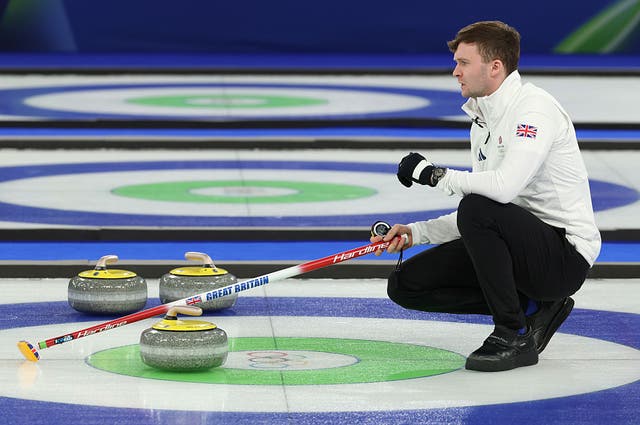 <p>Bruce Mouat's rink have underperformed in Cortina and are at risk of elimination in the group stage</p>