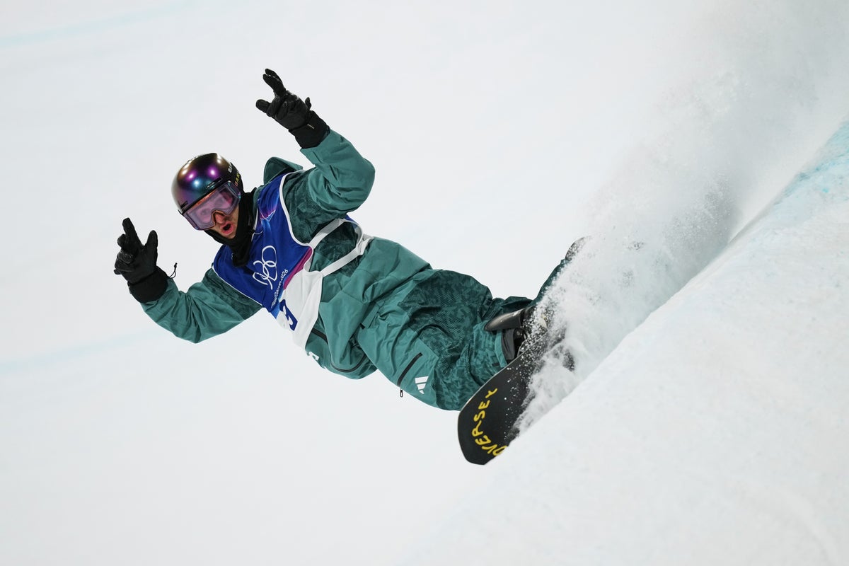 Brazilian snowboarder Pat Burgener's Olympic journey spans the mountains to music