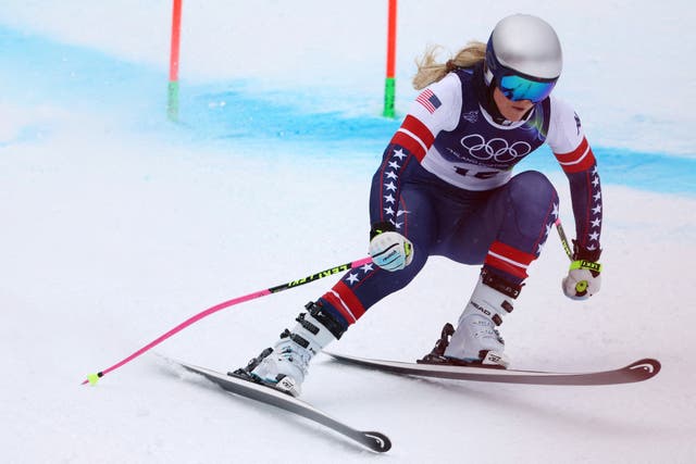 <p>Vonn is back on US soil</p>