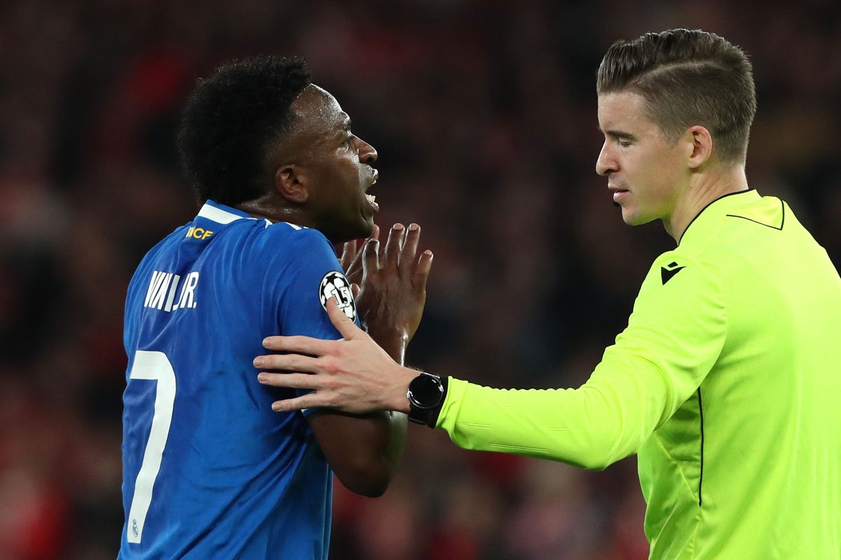 Gianluca Prestianni provisionally banned by UEFA after Vinicius Junior incident