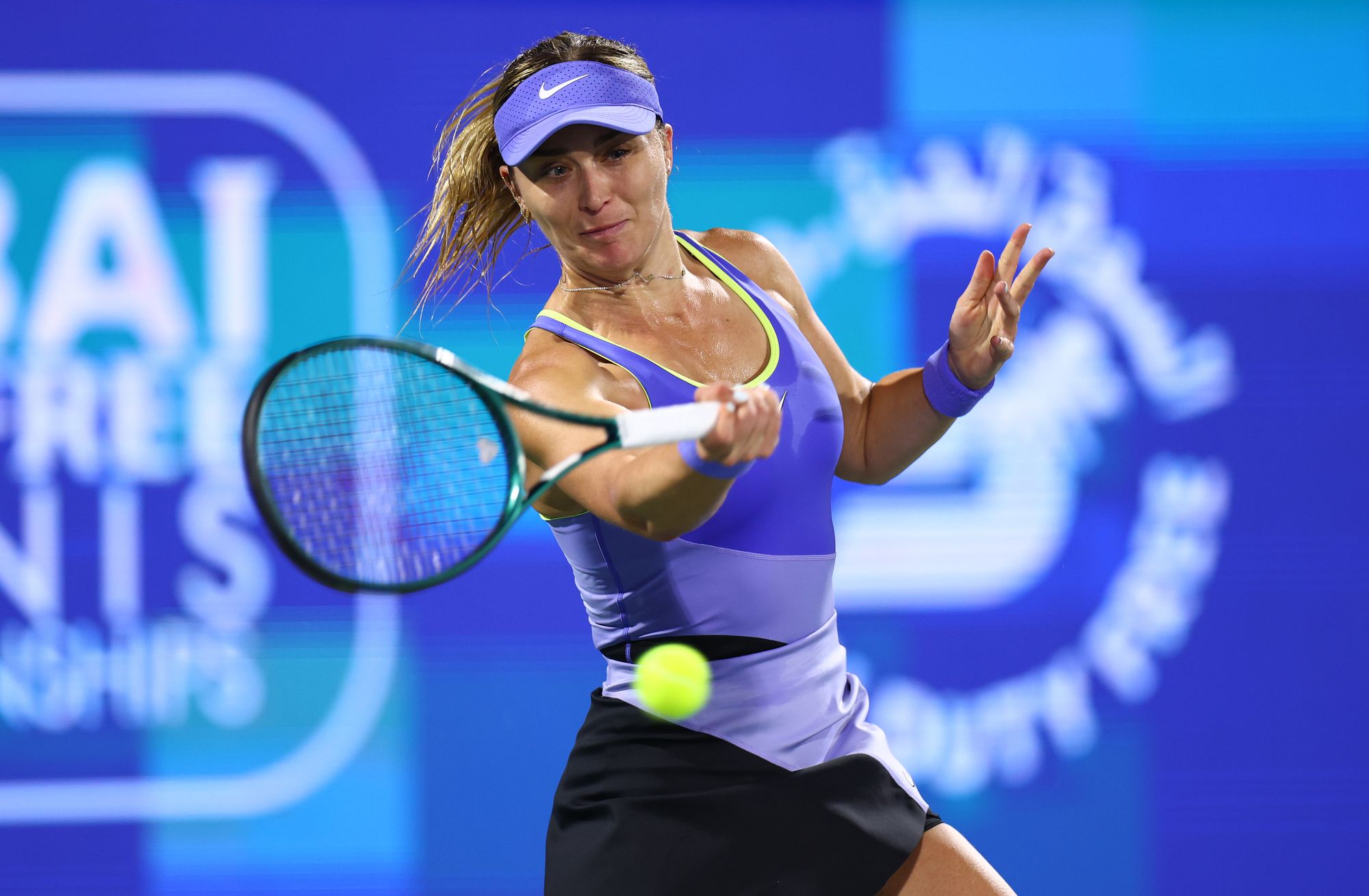 Paula Badosa was unhappy with a fan's comment after her injury retirement