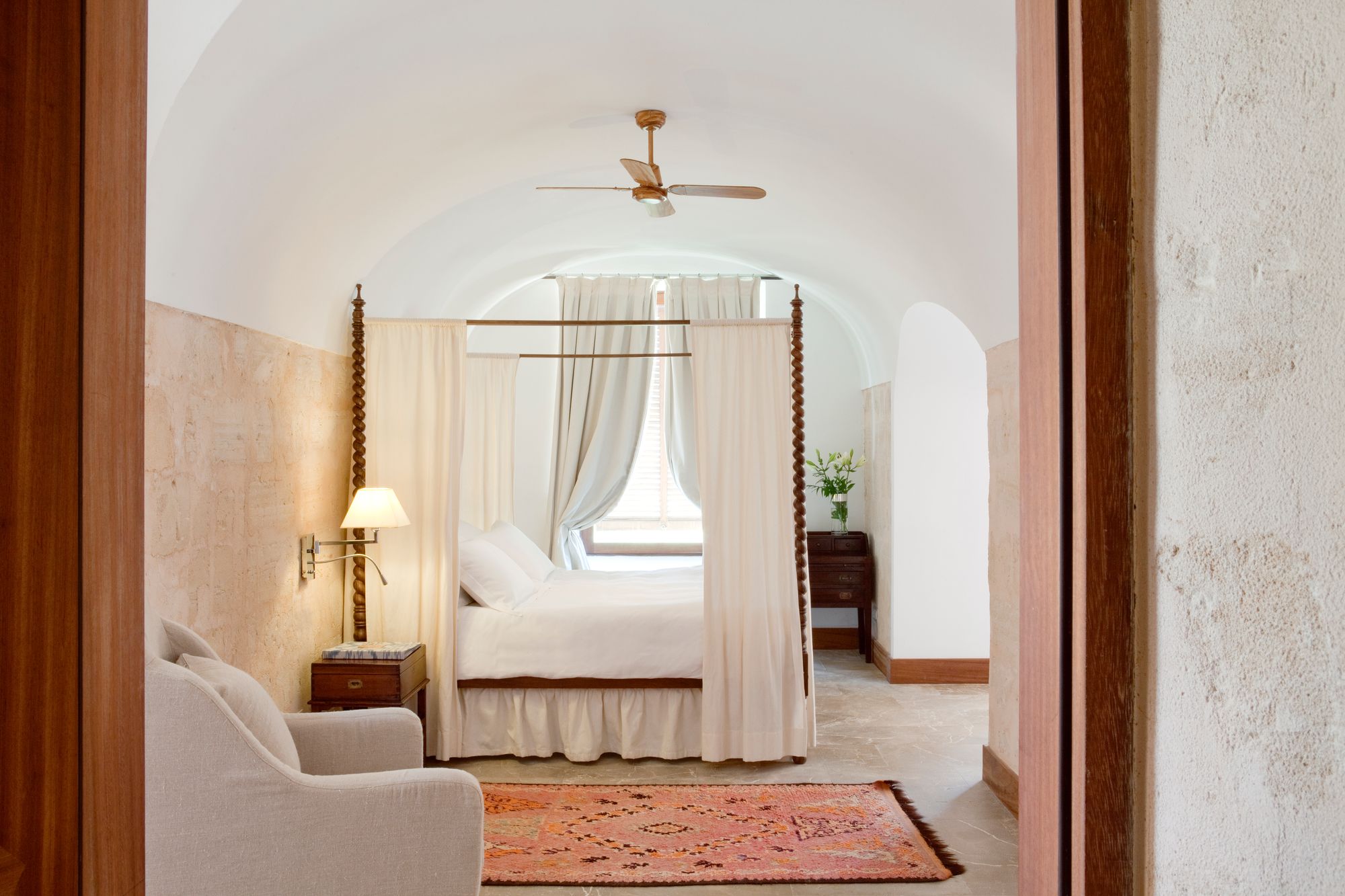 Rooms are airy and spacious at Cap Rocat