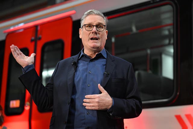 <p>Starmer said he will leave no stone unturned in the fight to protect women from violence and abuse</p>