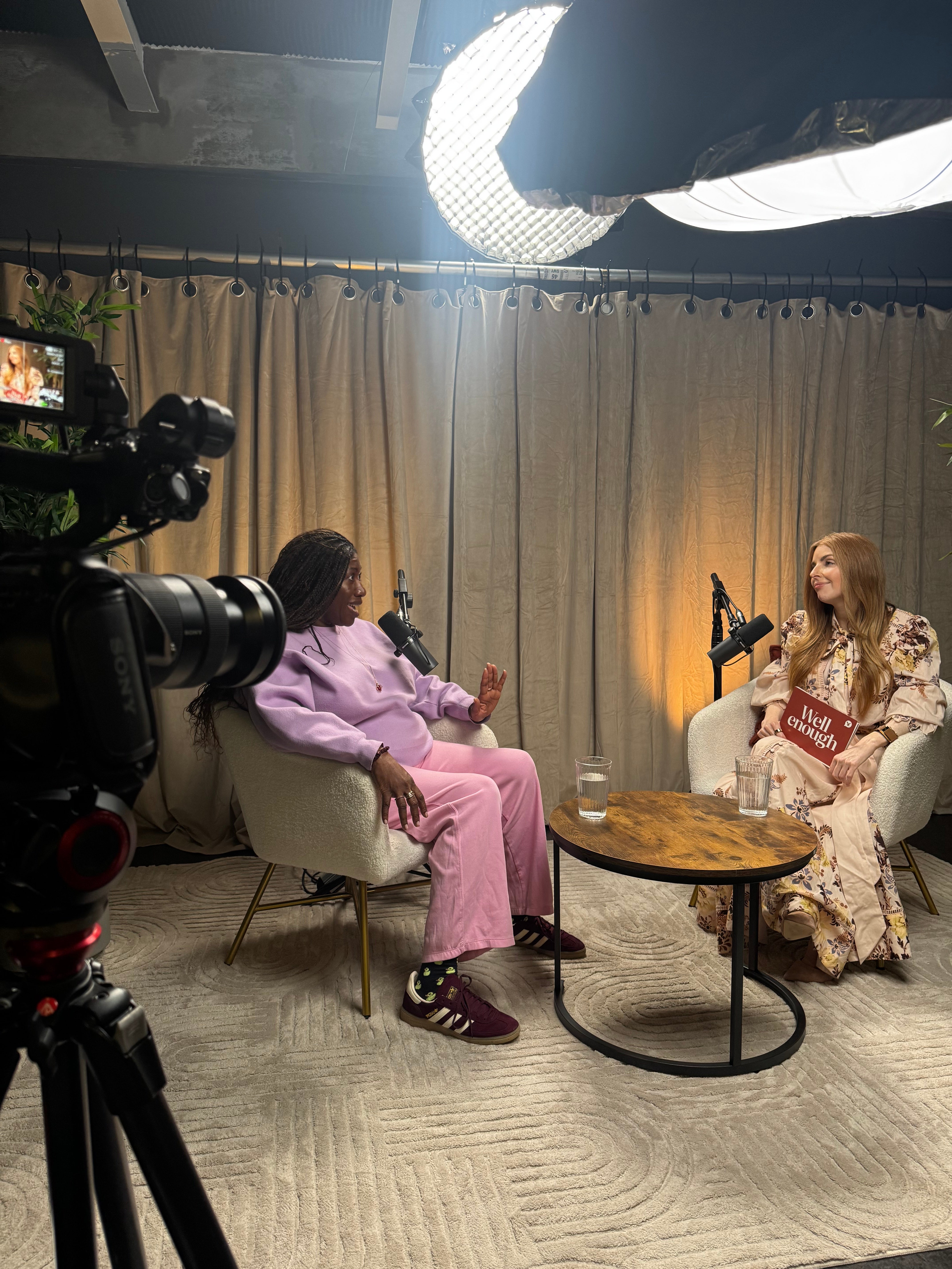 Ateh Jewel on the Well Enough podcast with Emilie Lavinia