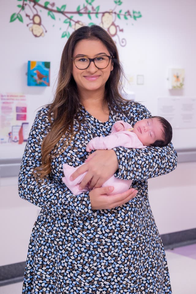 <p>Mother-of-two Amisha Adhia has launched the campaign to protect other women</p>