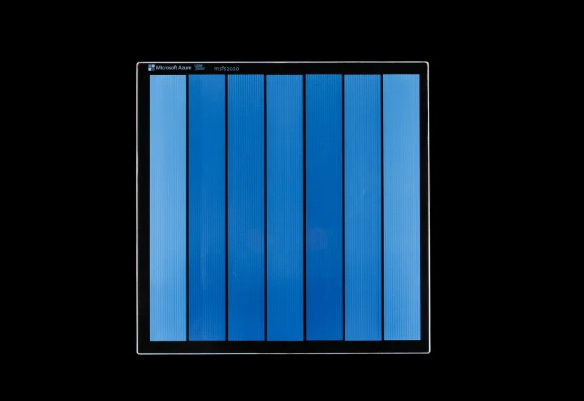 A written piece of glass (with a copy of Microsoft Flight Simulator map data on it)