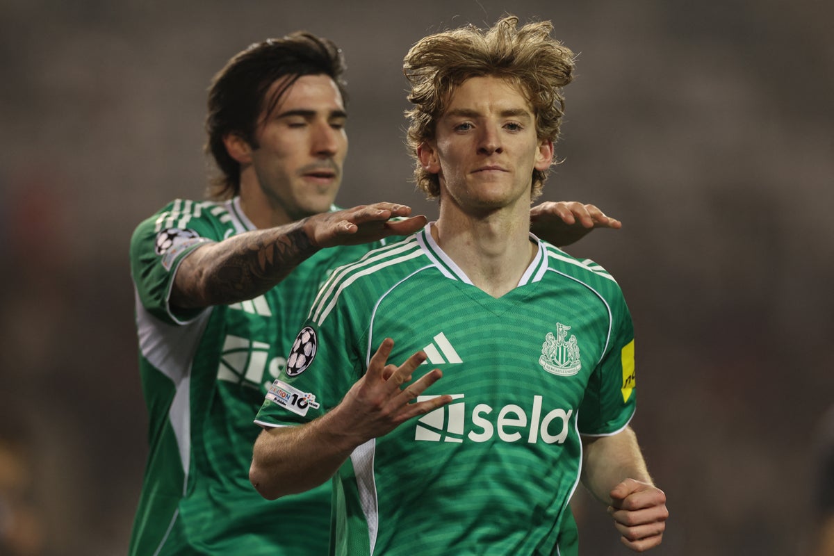 Rampant Newcastle United take control in Champions League play-off tie