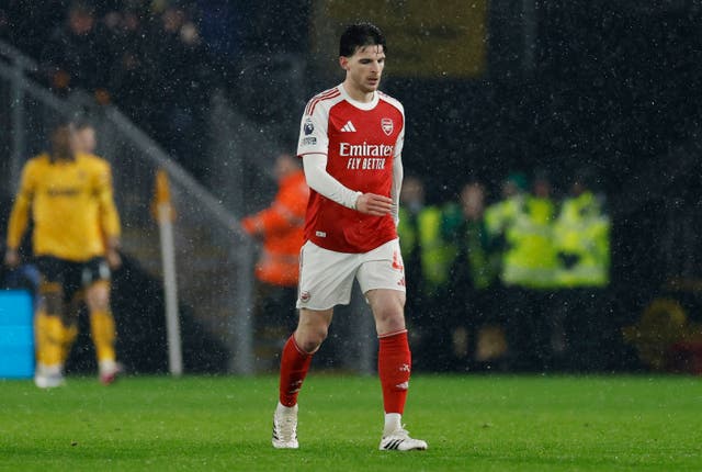 <p>Arsenal surrendered a two-goal lead and had to settle for a draw against Wolves</p>