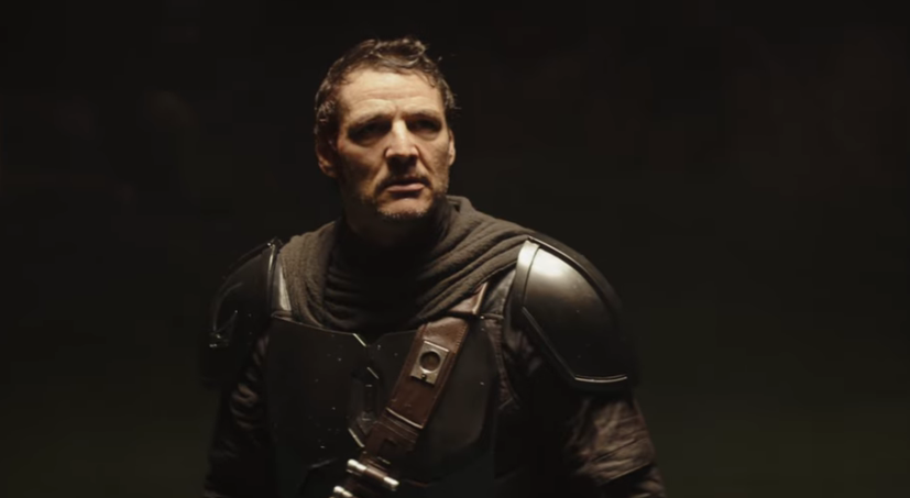 Pedro Pascal in The Mandalorian and Grogu