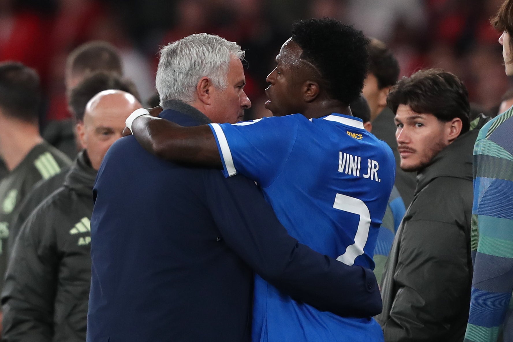 Jose Mourinho criticised after claiming Vinicius Jr ‘incited’ racism row