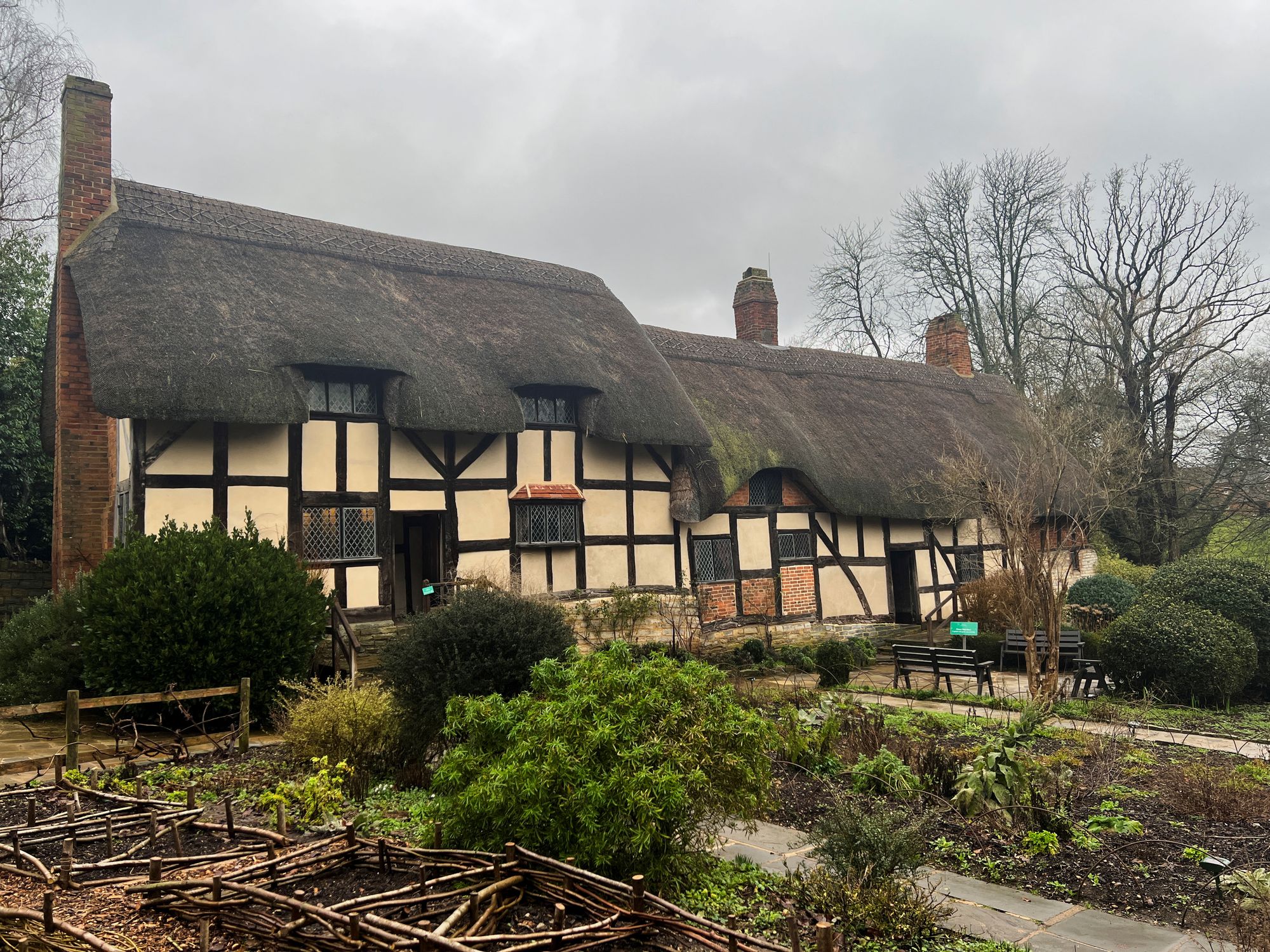 Anne Hathaway's Cottage, the family home of William Shakespeare's wife Anne Hathaway