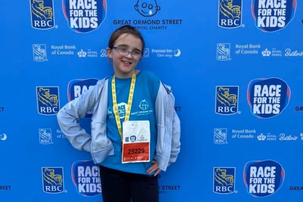 Sophia Chant is one of just 36 children trying a new cognitive rehabilitation programme for children who have had treatment for brain cancer.