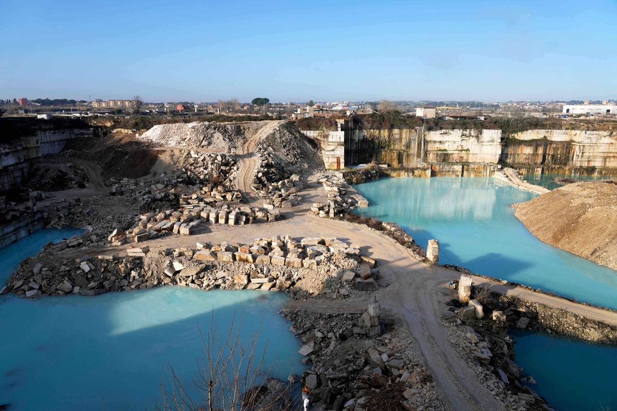 The travertine quarries that built ancient Rome are carving rock for a new generation of temples – UK Times The travertine quarries that built ancient Rome are carving rock for a new generation of temples – UK Times