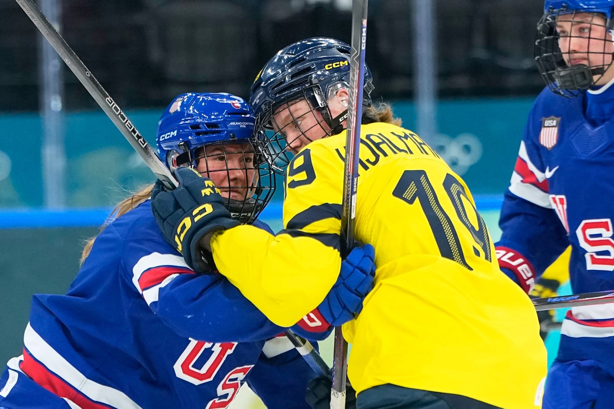 US hockey star Haley Winn's three older brothers are her biggest fans online and at the rink