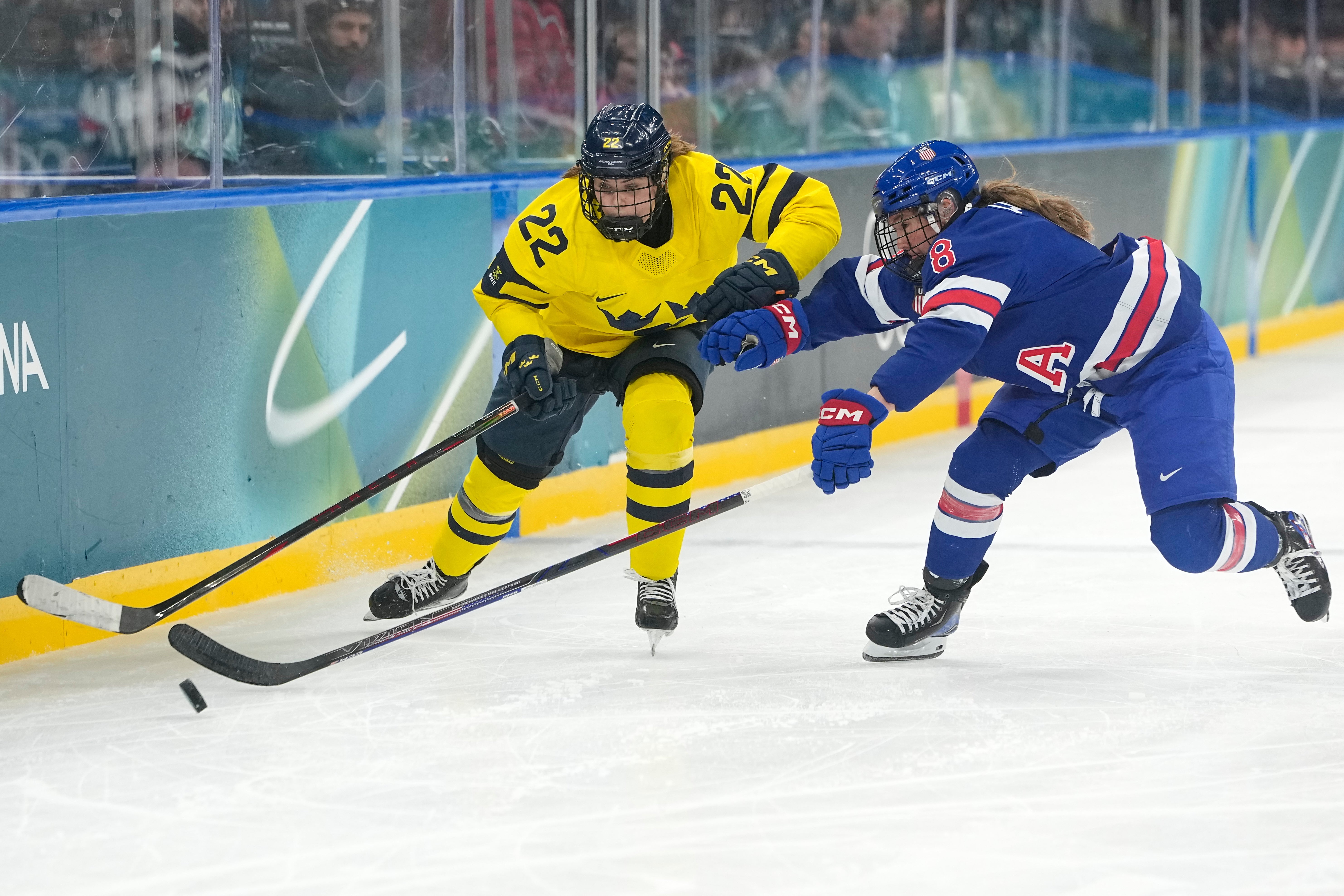 America got the better of Sweden in the semi-finals