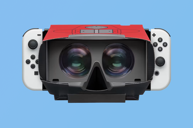 <p>You’ll need a new accessory to play Virtual Boy games – thankfully Nintendo’s made a cardboard version</p>