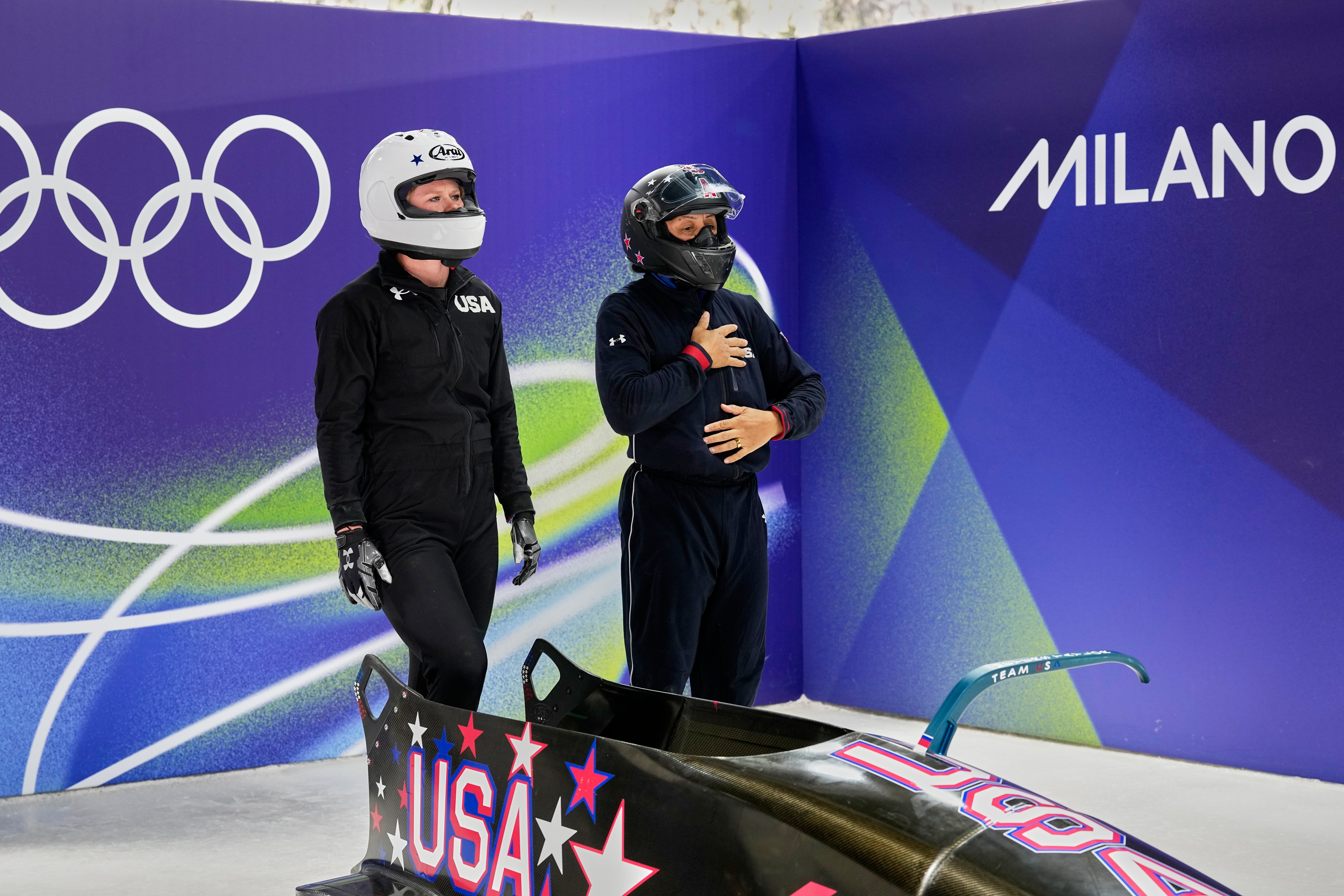Milan Cortina Olympics Bobsled