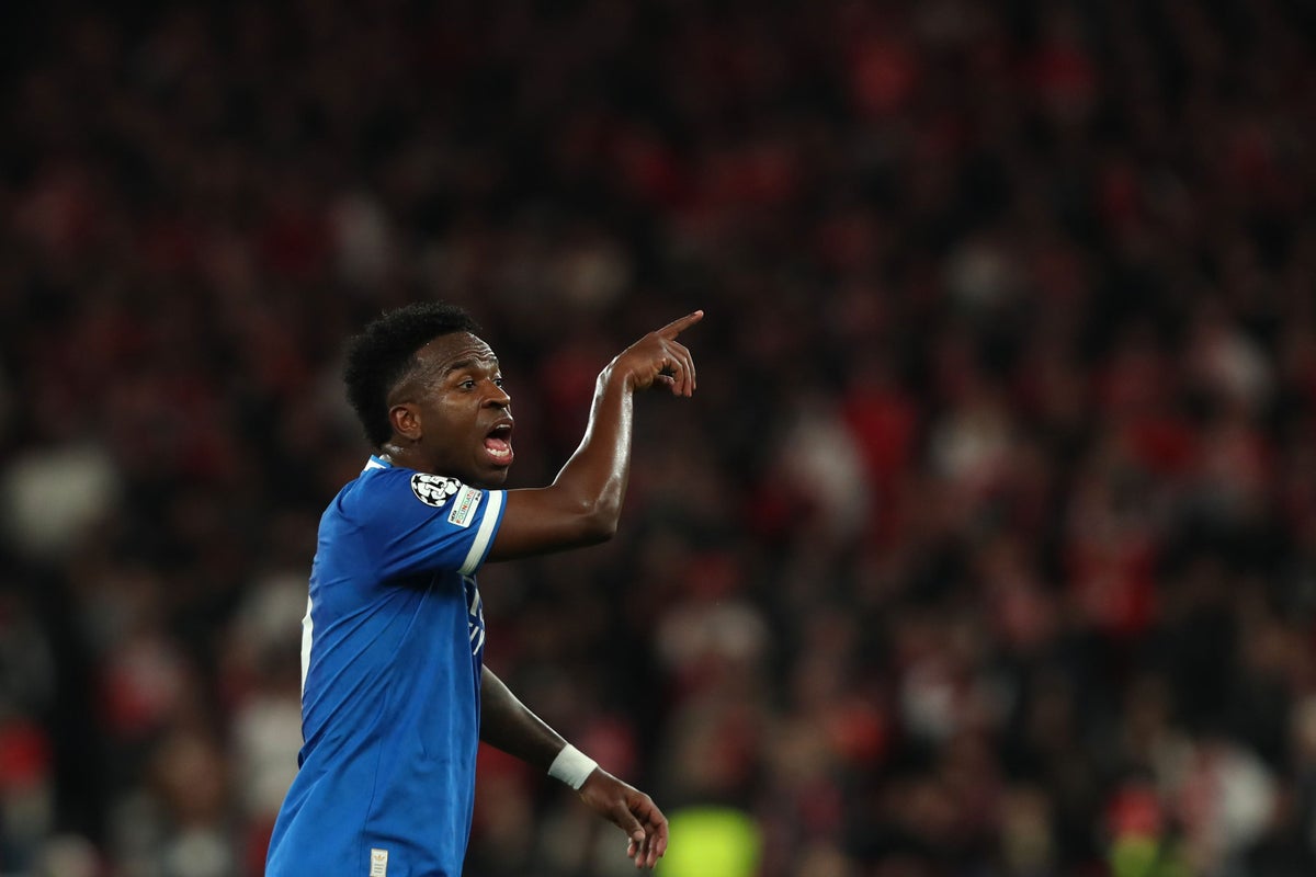 Real Madrid provide ‘all available evidence’ to UEFA in Vinicius racism case