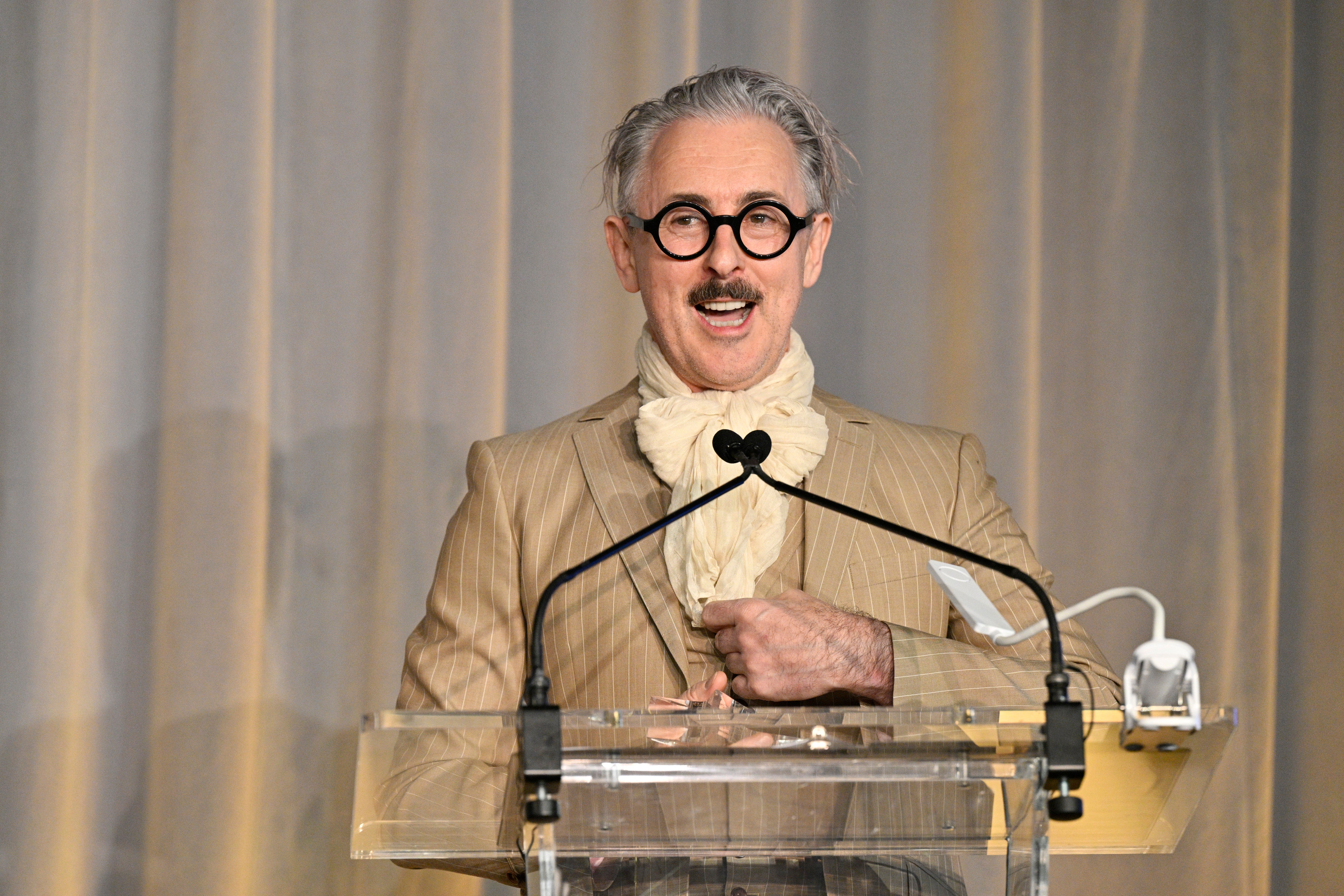 Alan Cumming will be keeping things running smoothly