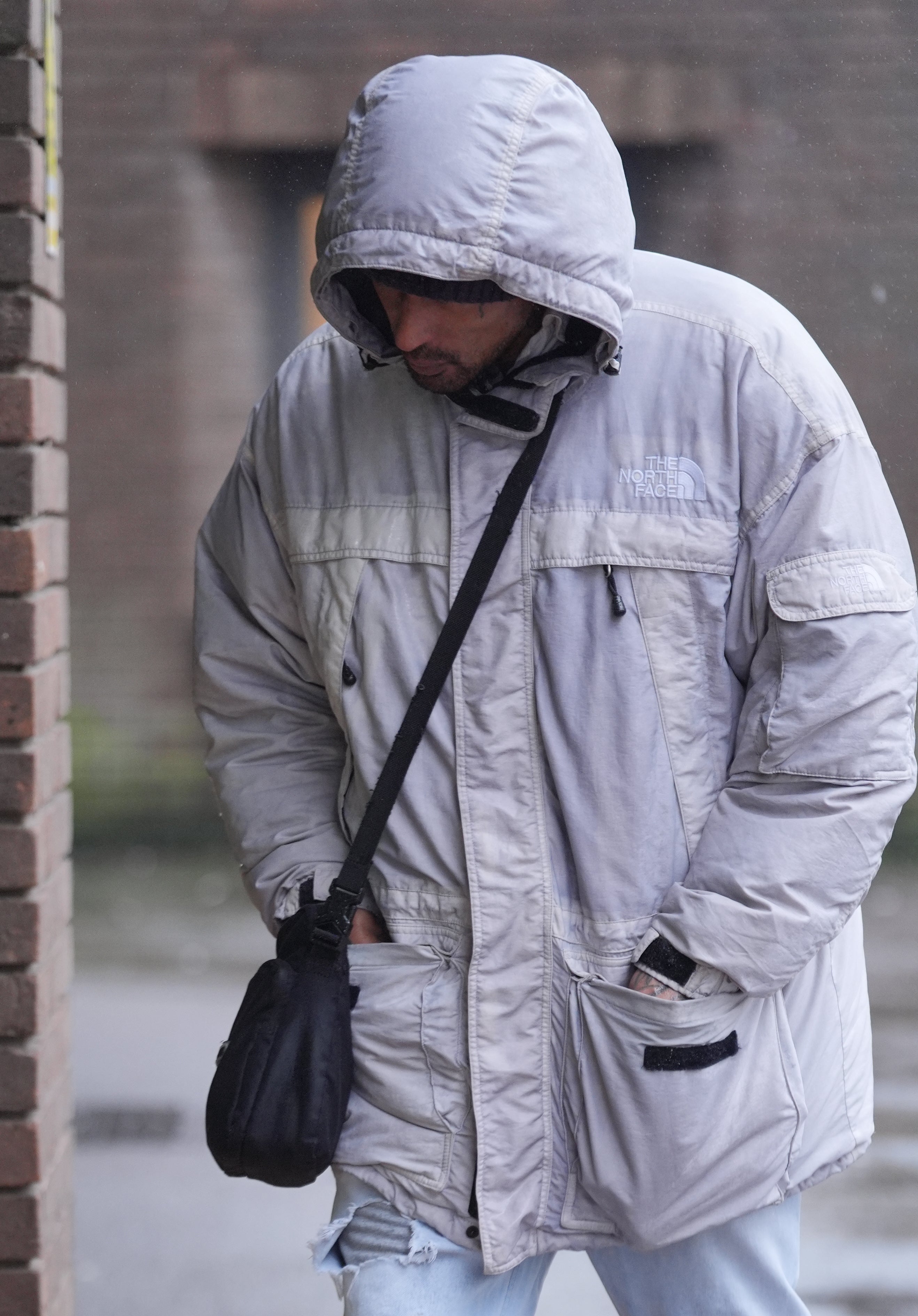 Ashley Warren arriving at Chelmsford Crown Court, Essex, during his trial (Yui Mok/ PA)
