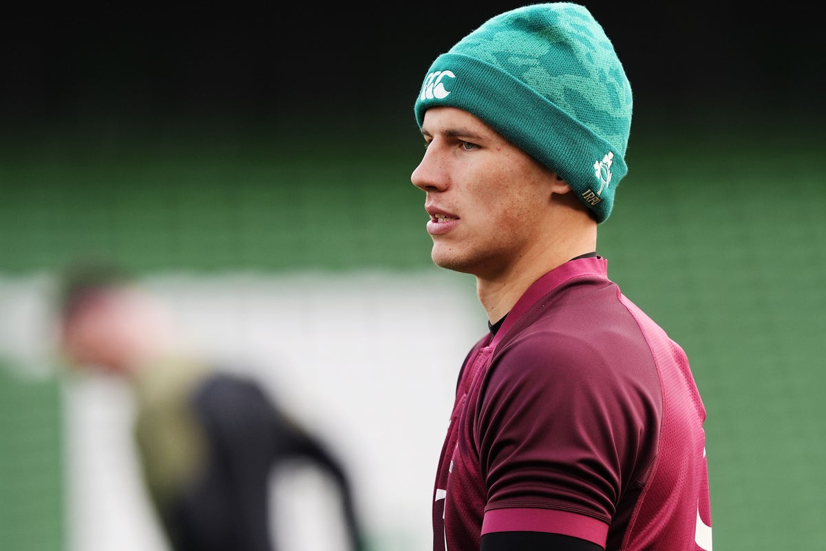 Andy Farrell backs Ireland’s Sam Prendergast to bounce back from being dropped