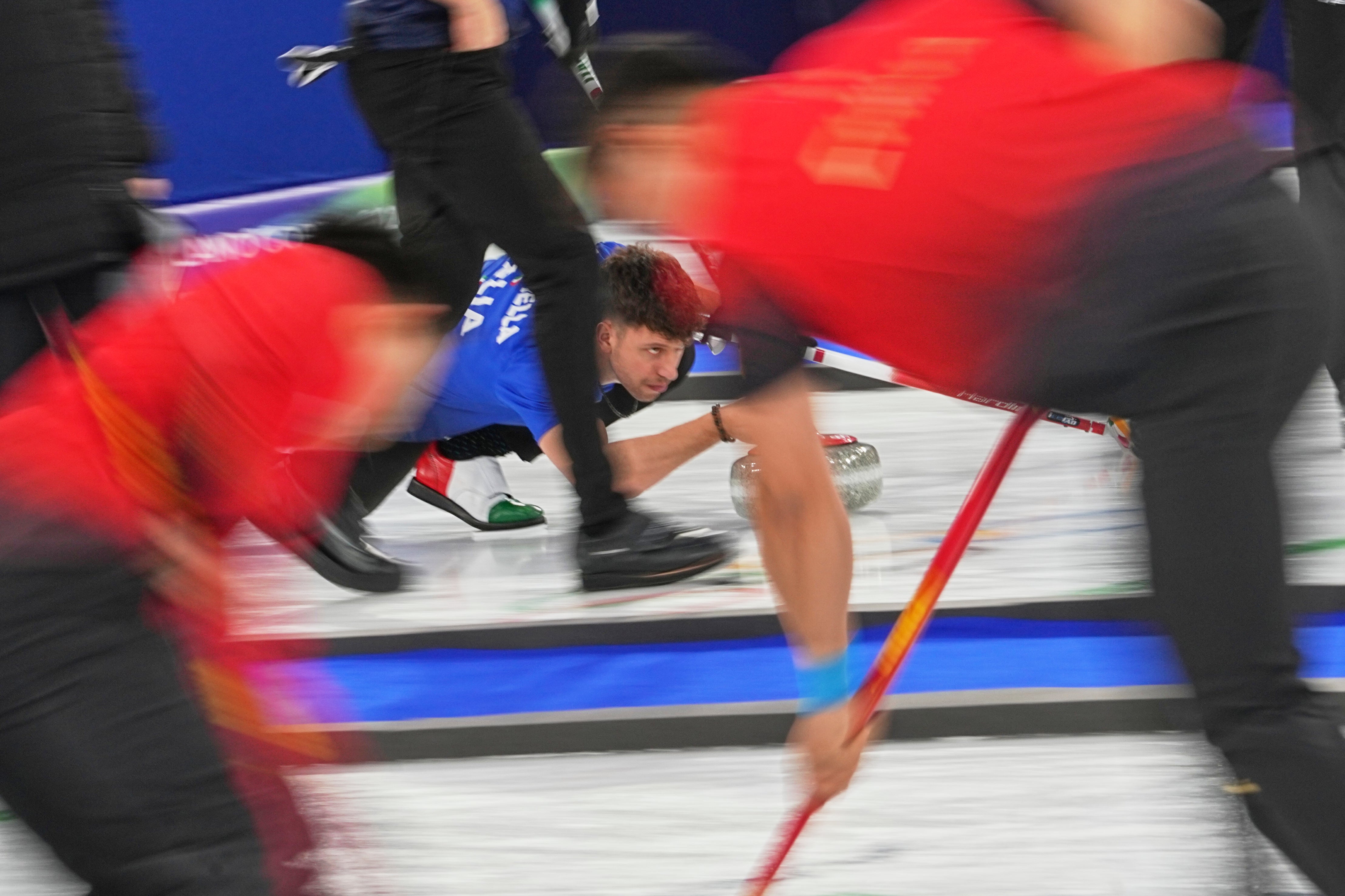 APTOPIX Milan Cortina Olympics Curling