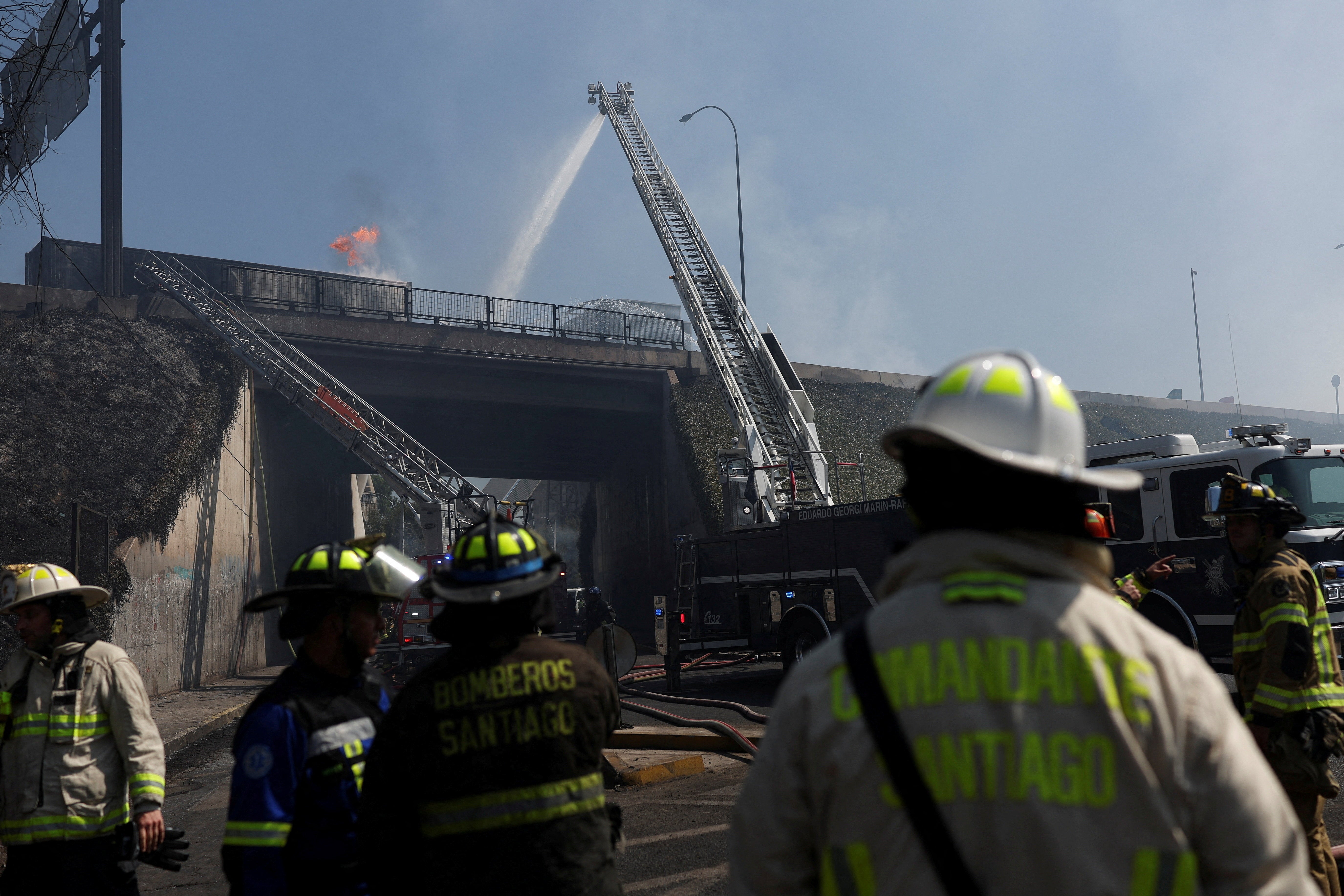 <p>Firefighters reported that the blast was felt within a 150 to 200-metre radius</p>